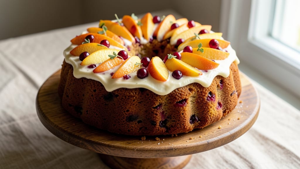 Apple Cranberry Bundt Cake Recipe: Spiced Fruit Filling With Buttery Crust