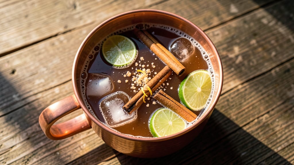 Apple Cider Mule Batch Recipe: Spiced Boozy Mix for Crowd-Pleasing Sips