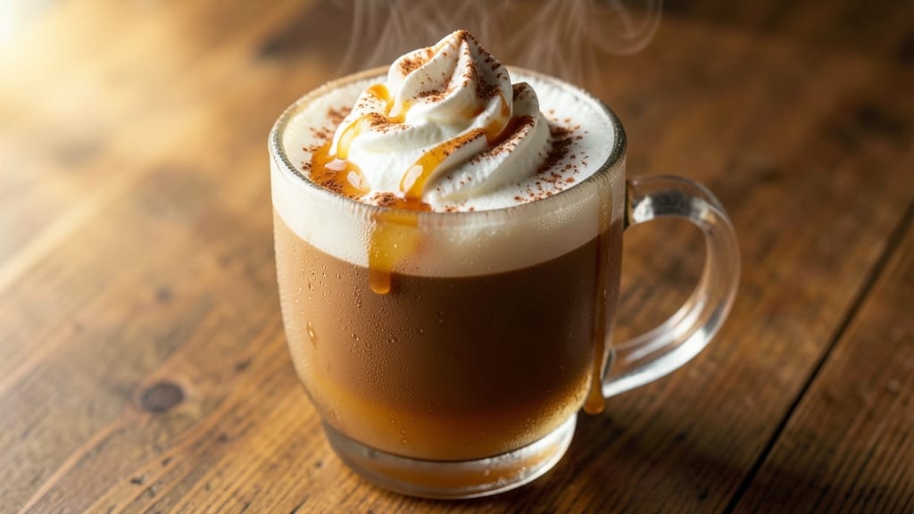 Apple Cider Iced Latte Recipe: Spiced Autumn Sip With Creamy Caramel Swirls