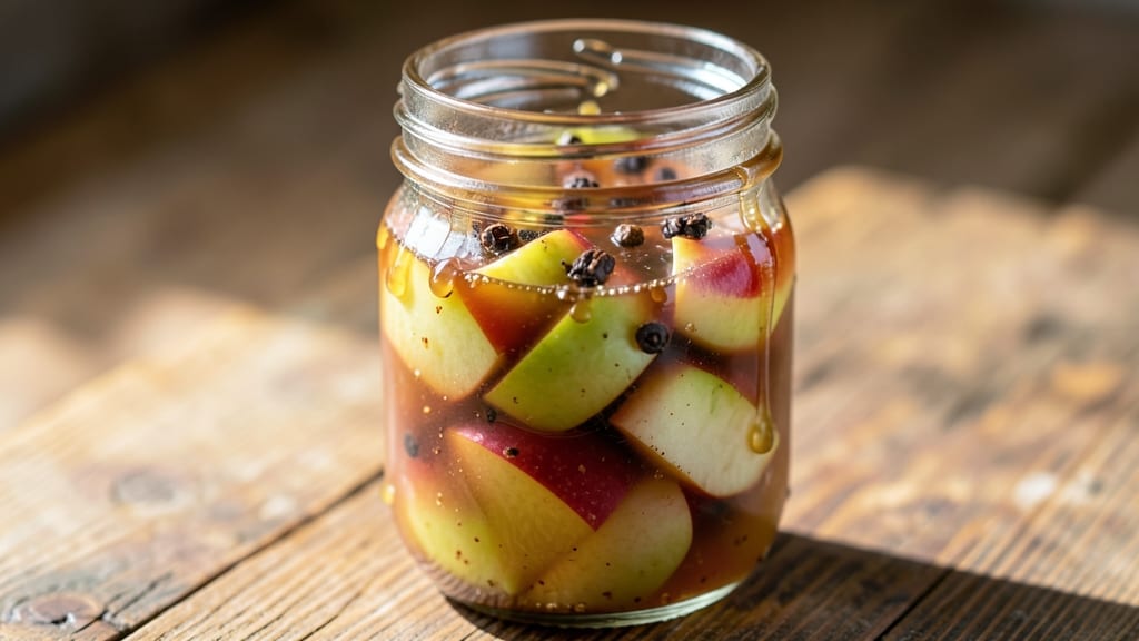 Apple Compote Canning Recipe: Spiced Sweetness Preserved in Glass