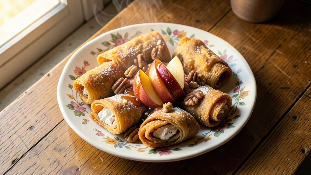 Apple Cannoli Recipe: Crispy Shells Filled With Spiced Apple Cream Cheese