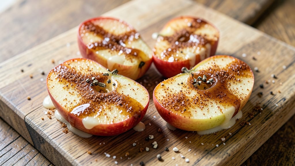 Apple Cinnamon Snack Recipe: Warm Spiced Apple Bites With Buttery Streusel Hug