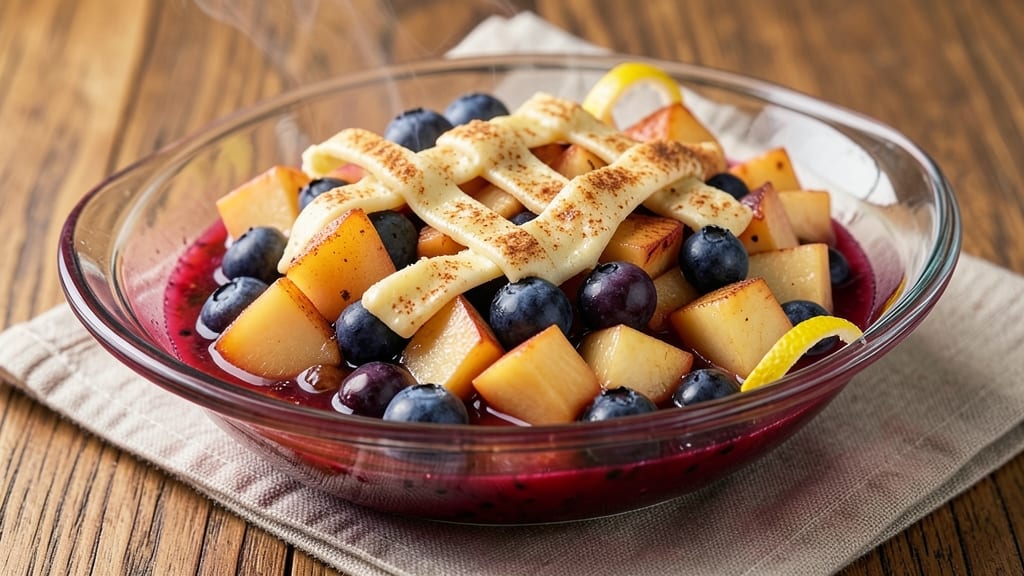 Apple Blueberry Compote Recipe: Spiced Simmer for Crispy-Topped Desserts