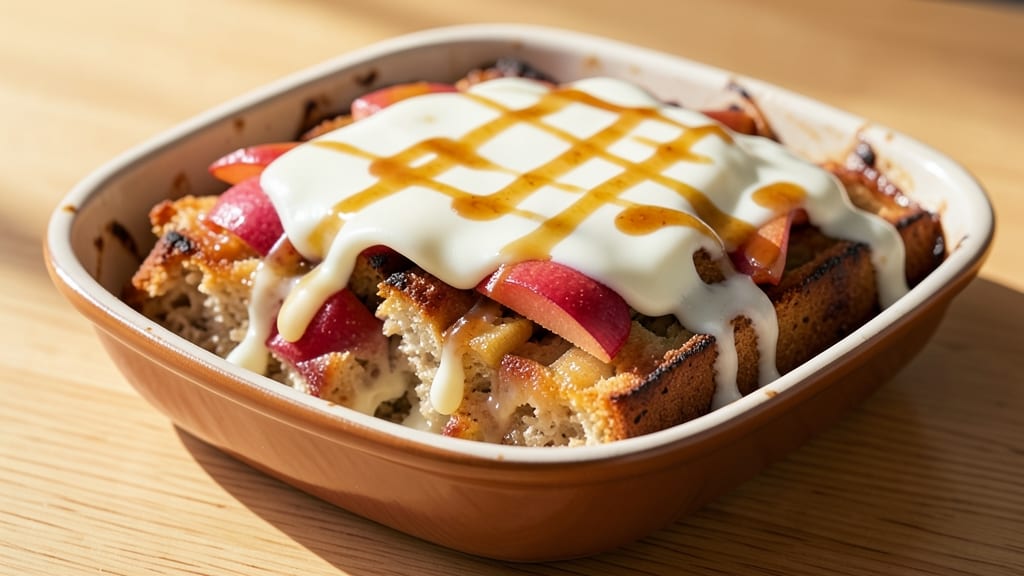 Apple Bread Pudding Recipe With Condensed Milk: Caramelized Apples and Creamy Condensed Milk Bliss