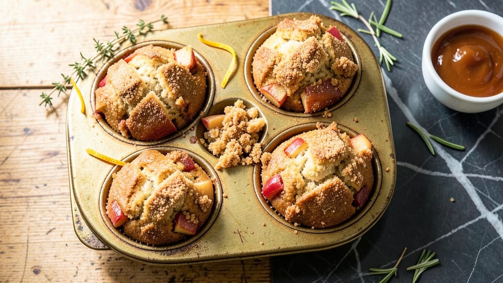 Add a Pinch of Cinnamon Apple Muffins Recipe: Warm Spiced Apple Streusel That Transforms Leftovers