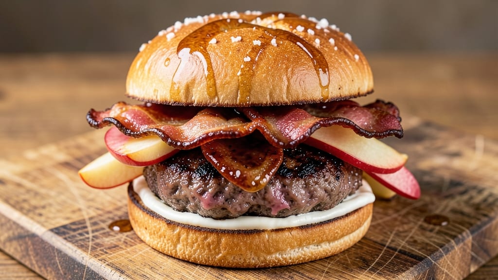 Apple Bacon Burgers Recipe: Sweet-Savory Smash With Crispy Edges