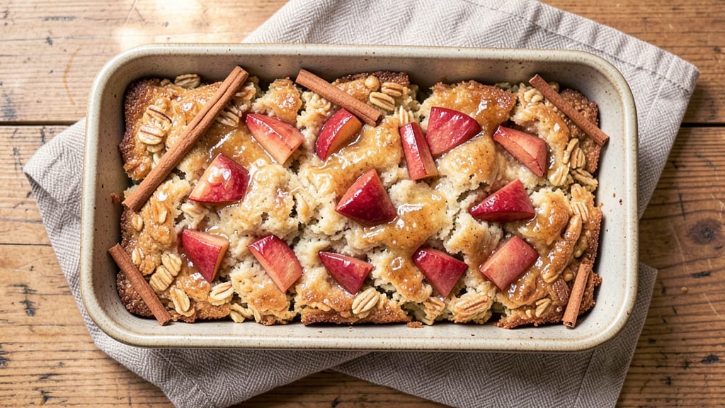 Apple Cinnamon Oat Bars Recipe: Warm Spiced Streusel Hugs Juicy Fruit Layers