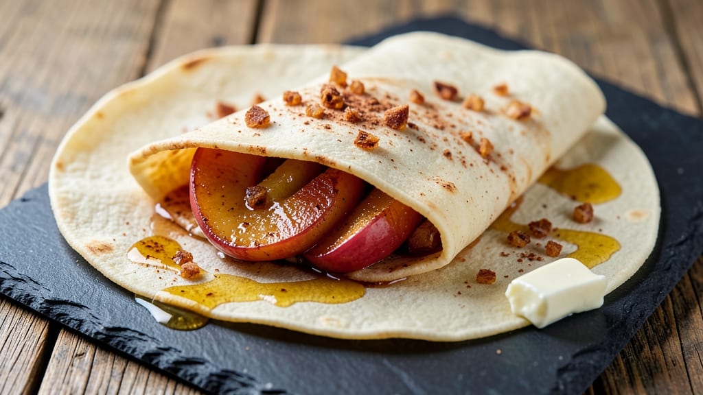 Apple Burrito Recipe: Warm Spiced Apple Filling Wrapped in Crispy Tortillas
