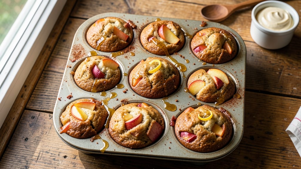 Air Fryer Apple Muffins Recipe: Warm Spiced Streusel Hugs Juicy Bites