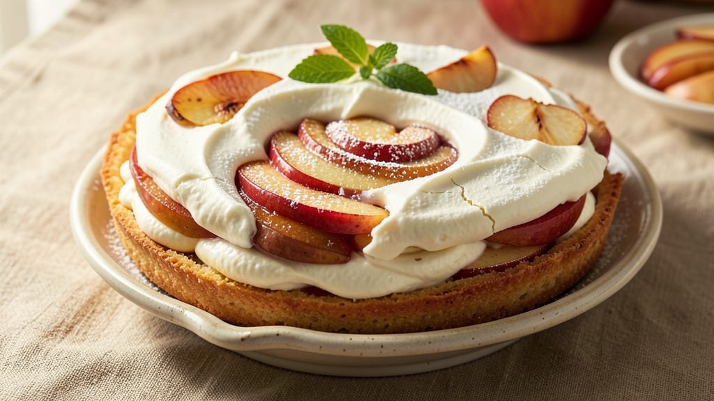 Apple Cream Cheese Torte Recipe: Spiced Apple Layers and Ultra-Rich Cream Cheese Bliss