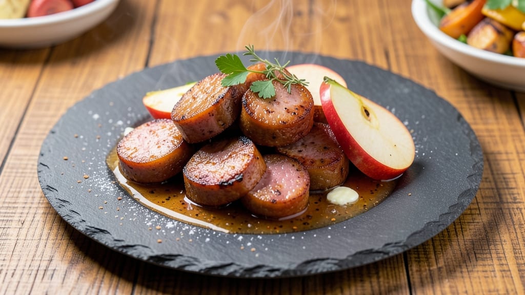 Apple Cider Sausage Recipe: Spiced Breakfast with Caramelized Apples