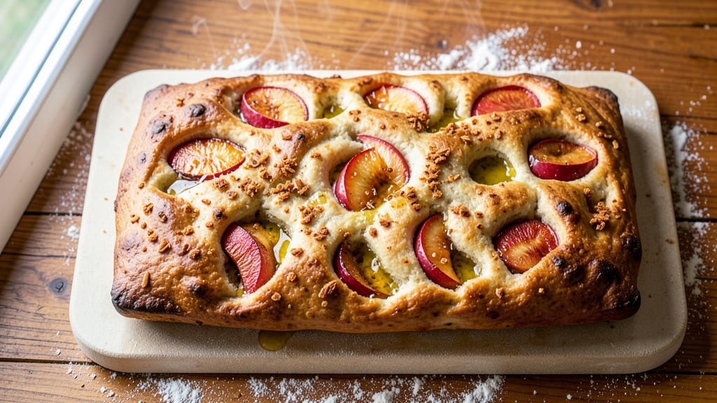Apple Cinnamon Focaccia Bread Recipe: Warm Spiced Sweetness With Buttery Crust Layers