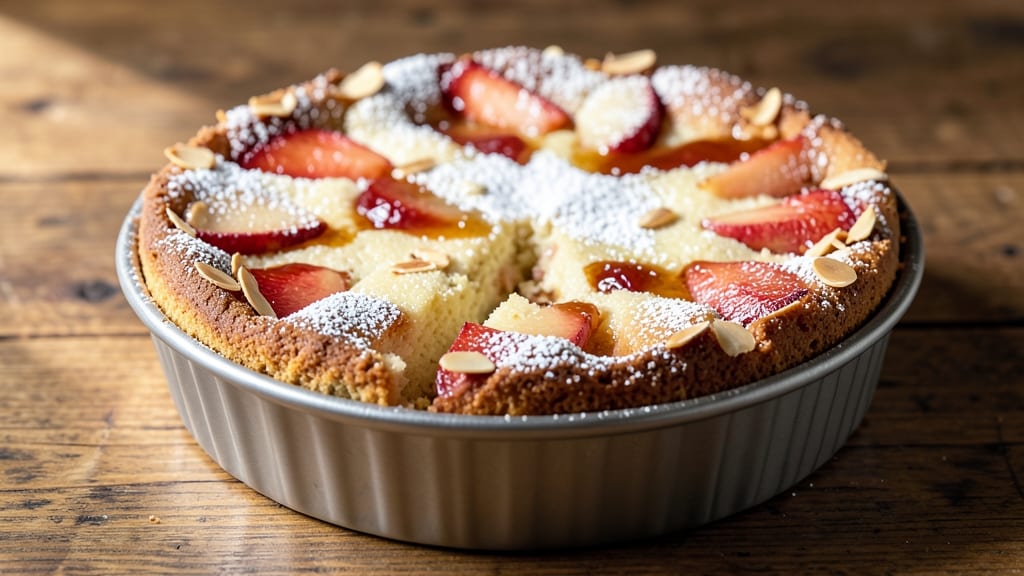 Apple Almond Torte Recipe: Nutty Crunch Meets Silky Vanilla Layers