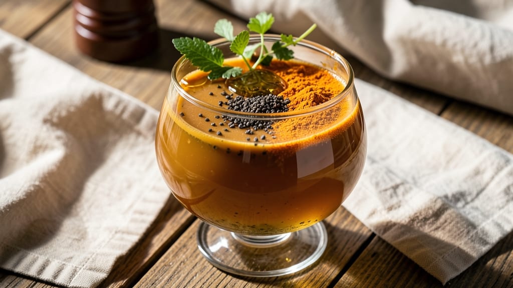 Apple Cider Vinegar, Turmeric, and Black Pepper Recipe: Golden Anti-Inflammatory Elixir
