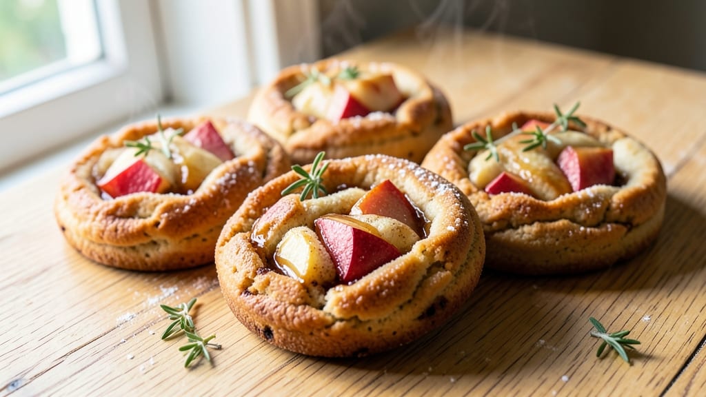 Apple Cinnamon Soft Top Cookies Recipe: Warm Spiced Streusel Hugs Juicy Apple Centers