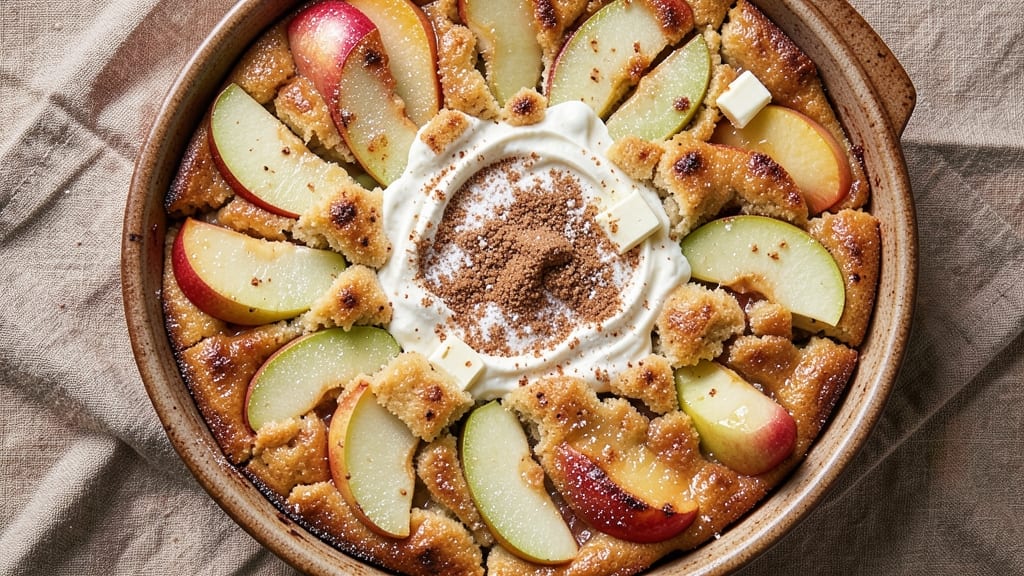 Apple Cream Cheese Dump Cake Recipe: Buttery Streusel Hugs Over Spiced Apple Filling