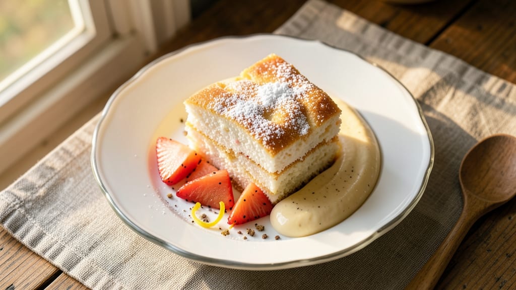 Angel Food Cake Recipe with Pineapple and Vanilla Pudding: Tropical Layers of Lightness