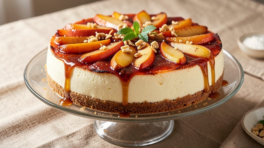 Apple Chimi Cheesecake Recipe: Crispy Top, Gooey Pull-Apart Apple Streaks
