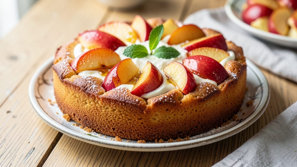 Apple Cake Recipe With Oil and Yogurt: Moist Layers and Cinnamon-Spiced Streusel