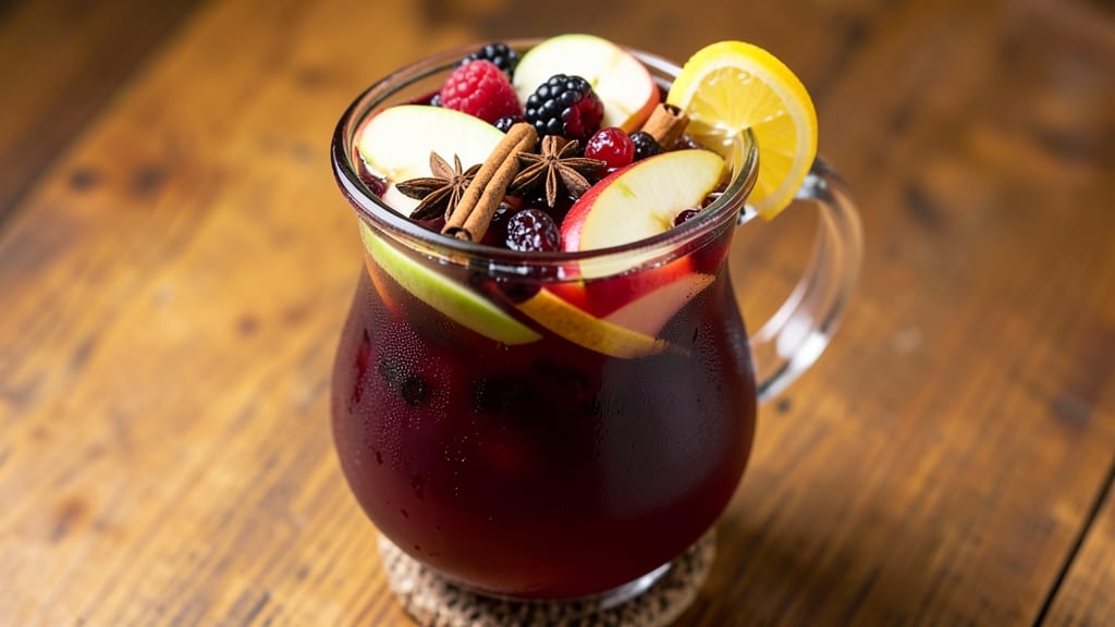 Apple Brandy Sangria Recipe: Winter Spice and Fruit Fusion in a Glass
