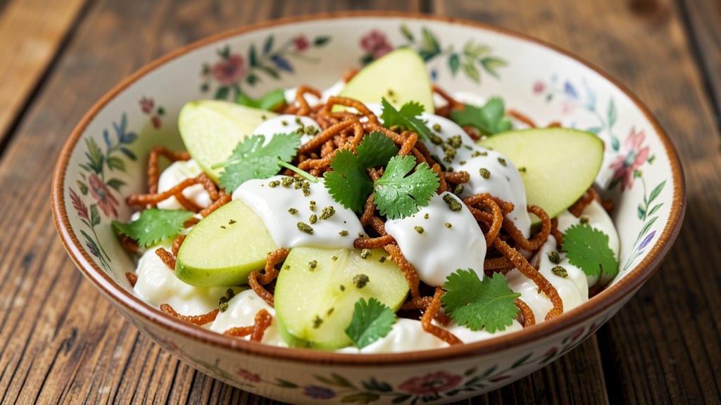 Apple Chaat Recipe: Crunchy Cardamom-Spiced Apple Bites