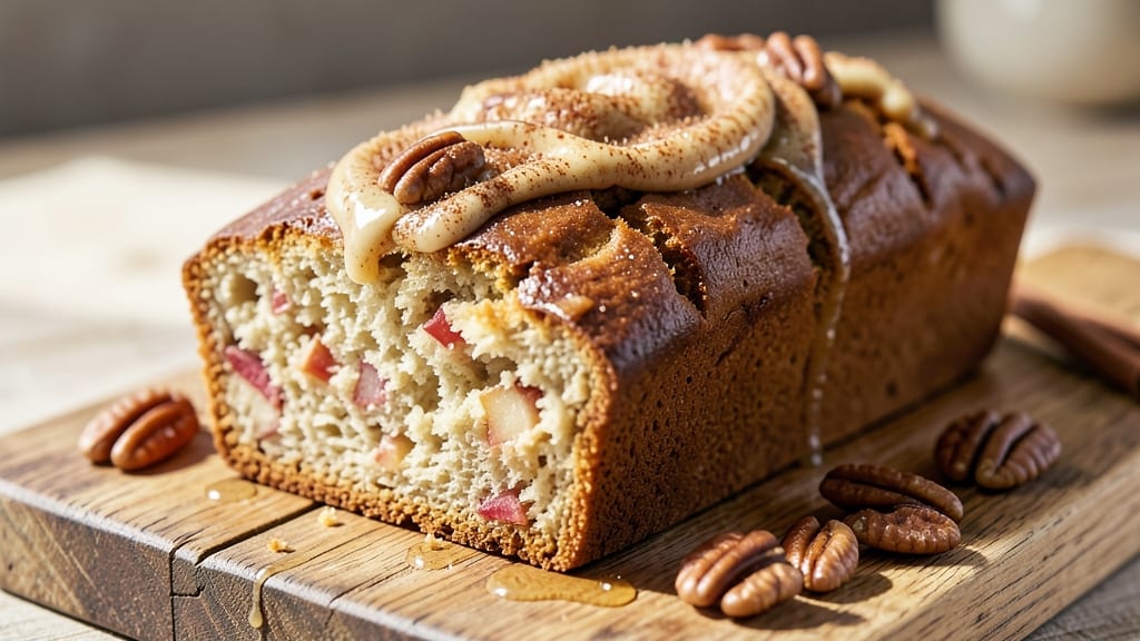 Apple Cinnamon Pecan Bread Recipe: Warm Spiced Loaf With Nutty Crunch