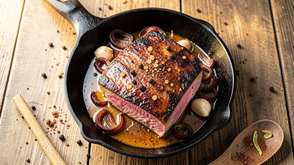 Apple Cider Vinegar Spritz Brisket Recipe: Smoky Tang and Juicy Tenderness in One Pan