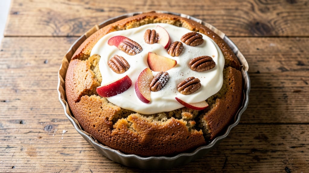 Apple Cake Recipe With Greek Yogurt: Moist Layers and Fluffy Streusel Topping