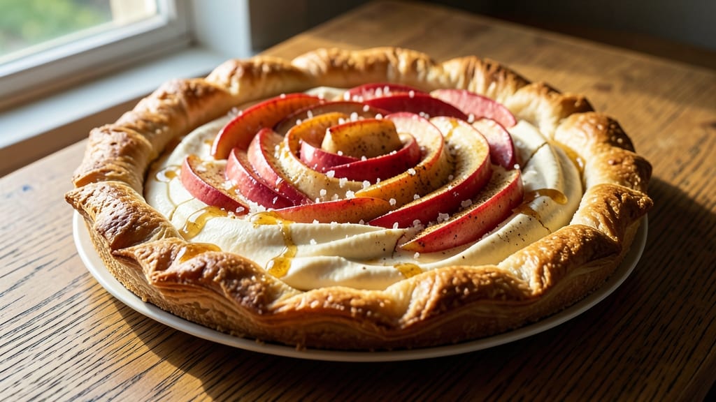 Apple Cheesecake Pastry Recipe: Buttery Crust Meets Spiced Apple Filling